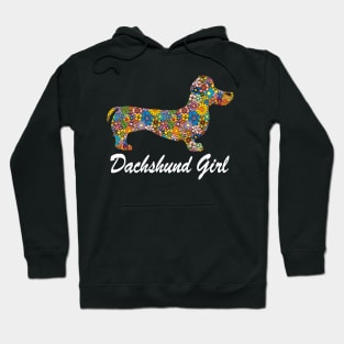 Dachshund Girl-Funny Dachshund Dog Lovers Hoodie